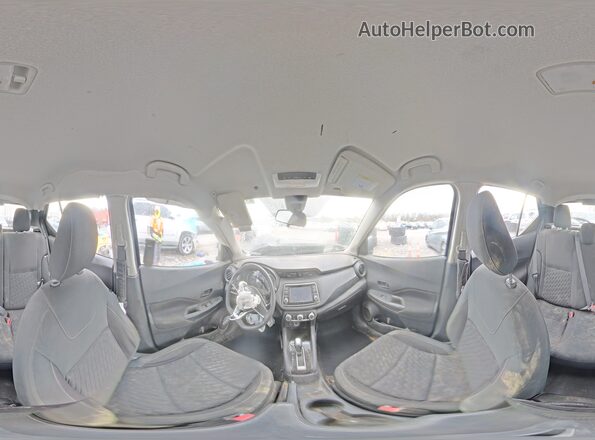 3N1CP5BV6ML517622 2021 NISSAN KICKS Black Widok wnętrza 360 stopni