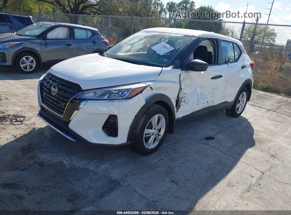 3N1CP5BV6RL529535 2024 NISSAN KICKS White Przód lewy