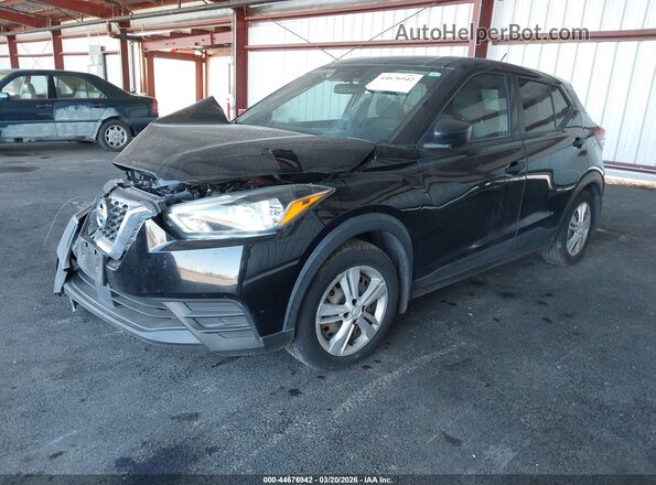 3N1CP5BV7LL486878 2020 NISSAN KICKS Black Vista tres cuartos delantera izquierda