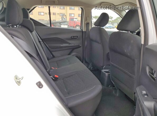 3N1CP5BV7ML471265 2021 NISSAN KICKS White Вид задніх сидінь