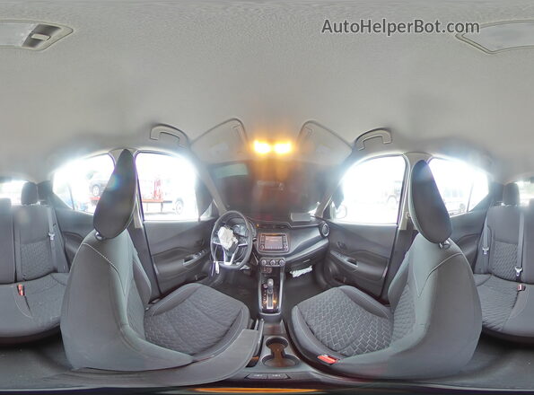 3N1CP5BV7ML471265 2021 NISSAN KICKS White Вид наклейки з VIN-кодом