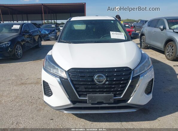 3N1CP5BV7ML511411 2021 NISSAN KICKS White Սարքավորումների վահանակի տեսք