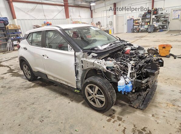 3N1CP5BV7ML518634 2021 NISSAN KICKS White Przód prawy