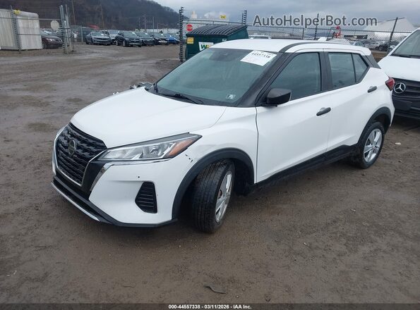 3N1CP5BV8ML511143 2021 NISSAN KICKS White Front left