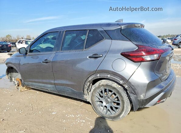 3N1CP5BV8ML529268 2021 NISSAN KICKS Gray Задня ліва чверть