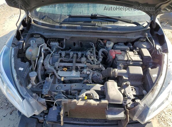 3N1CP5BV8ML529268 2021 NISSAN KICKS Gray Вид підкапотного простору