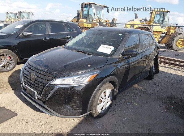 3N1CP5BV8ML559791 2021 NISSAN KICKS Black Передня ліва чверть
