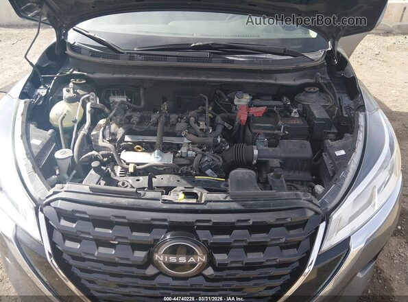 3N1CP5BV8NL499612 2022 NISSAN KICKS Gray Вид ззаду