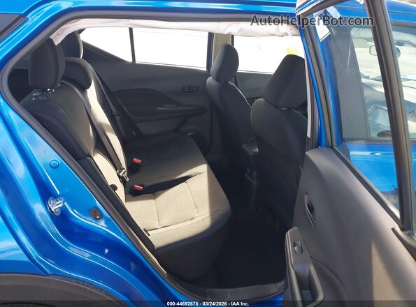 3N1CP5BV8SL489979 2025 NISSAN KICKS PLAY Blue Vista de la etiqueta del VIN