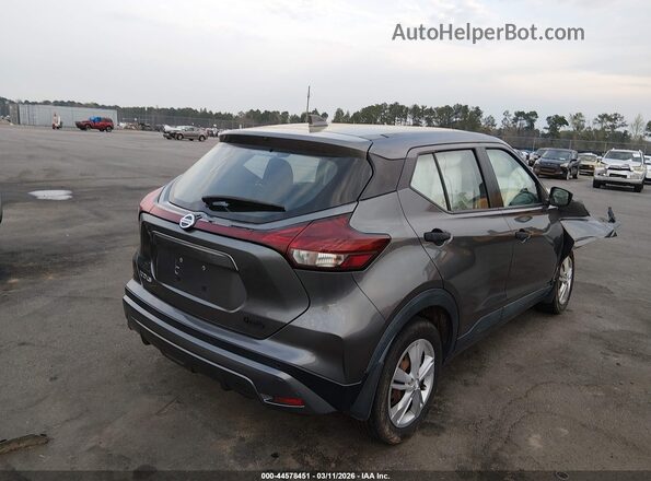 3N1CP5BV9ML489041 2021 NISSAN KICKS Gray უკანა მარჯვენა