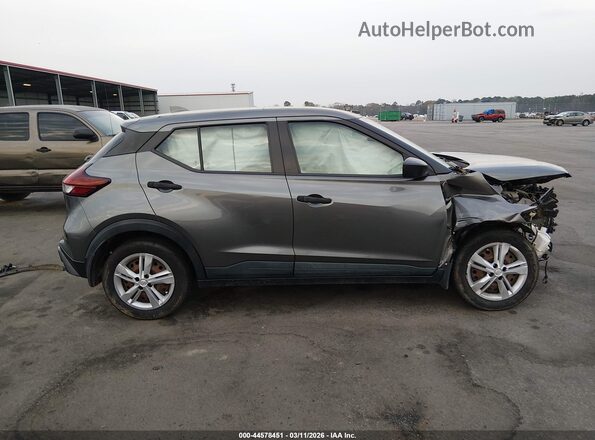 3N1CP5BV9ML489041 2021 NISSAN KICKS Gray სალონის 360-გრადუსიანი ხედი