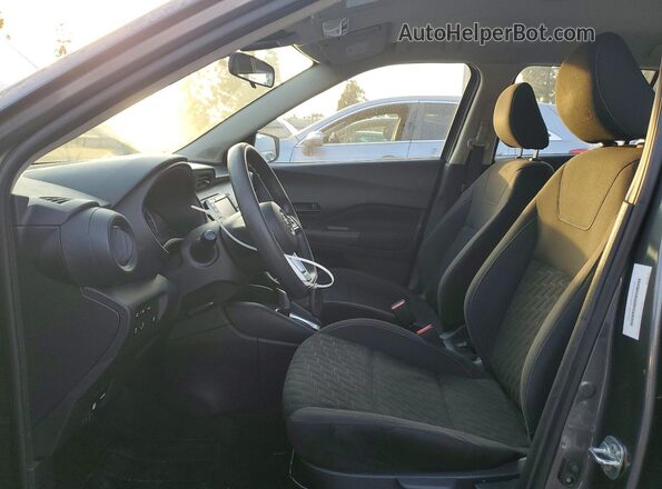 3N1CP5BV9ML524354 2021 NISSAN KICKS Gray Вид салону спереду