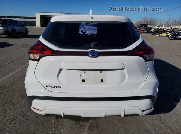 3N1CP5BV9ML537041 2021 NISSAN KICKS White უკანა ხედი