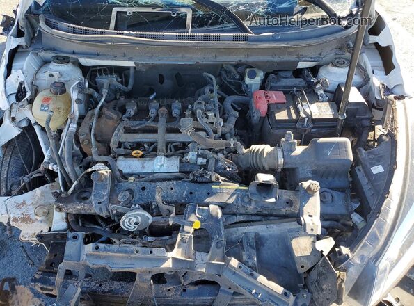3N1CP5BV9ML537041 2021 NISSAN KICKS White ძრავის განყოფილების ხედი