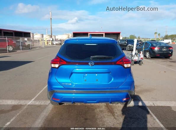 3N1CP5BV9ML544250 2021 NISSAN KICKS Blue 
