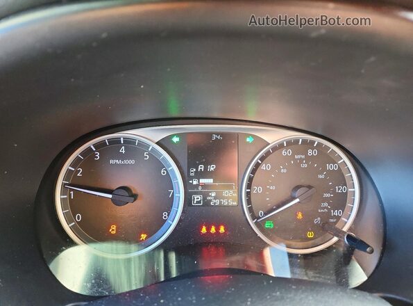 3N1CP5BV9NL489932 2022 NISSAN KICKS Gray Widok zestawu wskaźników
