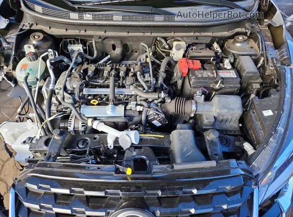 3N1CP5BV9NL489932 2022 NISSAN KICKS Gray Widok komory silnika