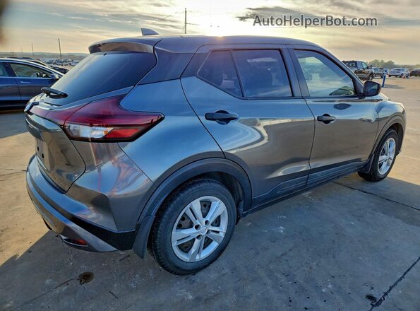 3N1CP5BVXML521155 2021 NISSAN KICKS Gray Задня права чверть