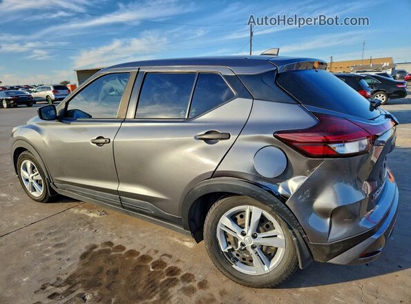 3N1CP5BVXML521155 2021 NISSAN KICKS Gray Задня ліва чверть