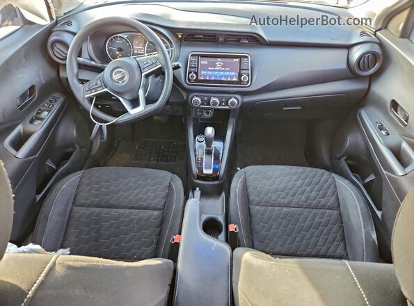 3N1CP5BVXML521155 2021 NISSAN KICKS Gray Вид панелі приладів