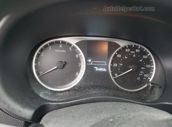 3N1CP5BVXNL497599 2022 NISSAN KICKS Black Widok zestawu wskaźników