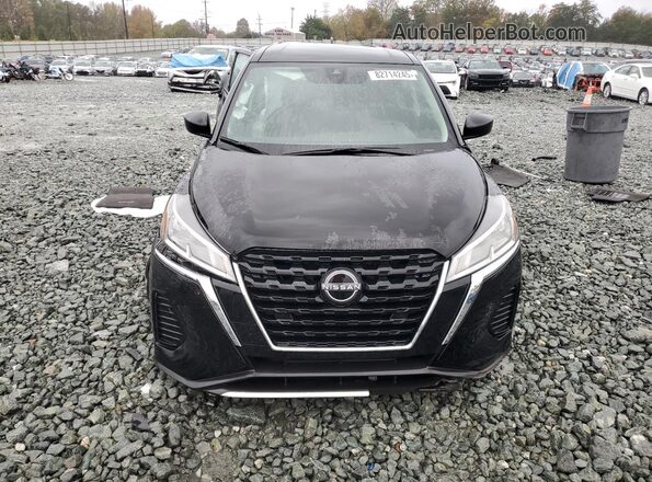3N1CP5BVXNL497599 2022 NISSAN KICKS Black Widok z przodu