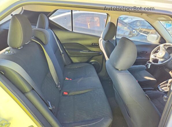 3N1CP5BVXNL517723 2022 NISSAN KICKS Белый Вид задних сидений