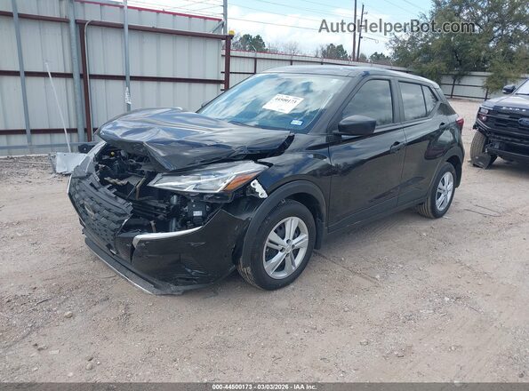 3N1CP5BVXSL484363 2025 NISSAN KICKS PLAY Черный Передняя левая четверть