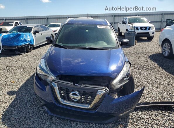 3N1CP5CU1JL538086 2018 NISSAN KICKS Blue Вид спереду