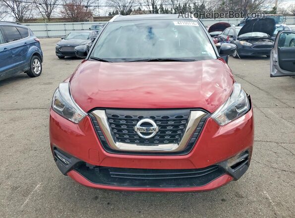 3N1CP5CU1KL513495 2019 NISSAN KICKS Red 