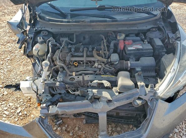 3N1CP5CU2JL501886 2018 NISSAN KICKS Серебряный Вид подкапотного пространства