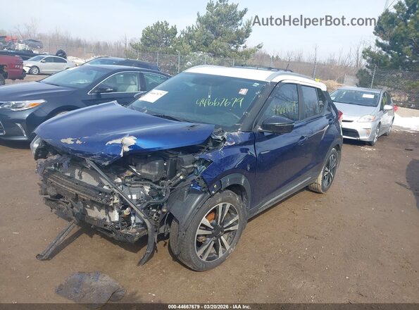3N1CP5CU3JL524755 2018 NISSAN KICKS Blue 