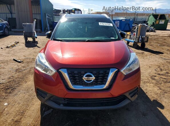 3N1CP5CU3KL496134 2019 NISSAN KICKS Maroon 