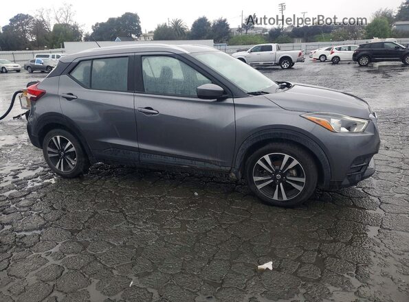 3N1CP5CU3KL525373 2019 NISSAN KICKS Gray 