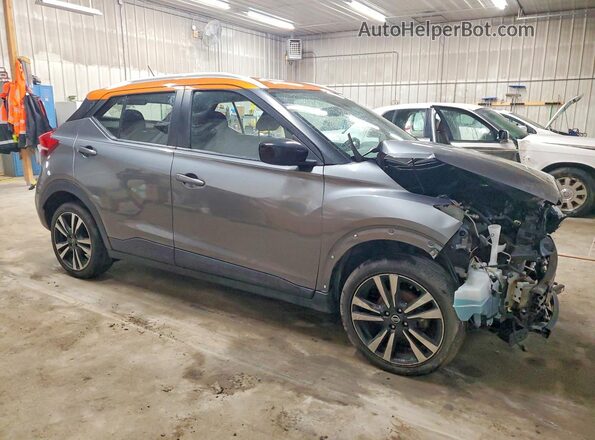 3N1CP5CU4KL495896 2019 NISSAN KICKS Gray 