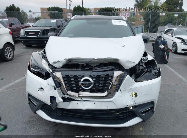 3N1CP5CU7KL519723 2019 NISSAN KICKS White Vista del cuadro de instrumentos