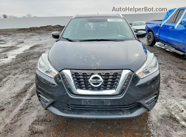 3N1CP5CU8JL545827 2018 NISSAN KICKS Black Front view