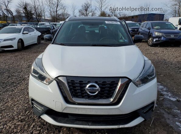 3N1CP5CU9KL488703 2019 NISSAN KICKS White Դիմացի տեսք