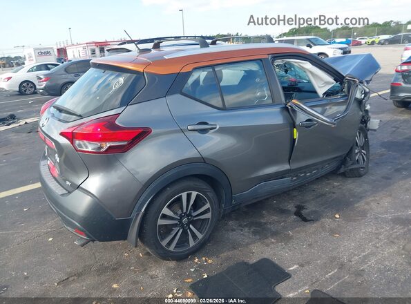 3N1CP5CUXJL534182 2018 NISSAN KICKS Gray Հետևի աջ