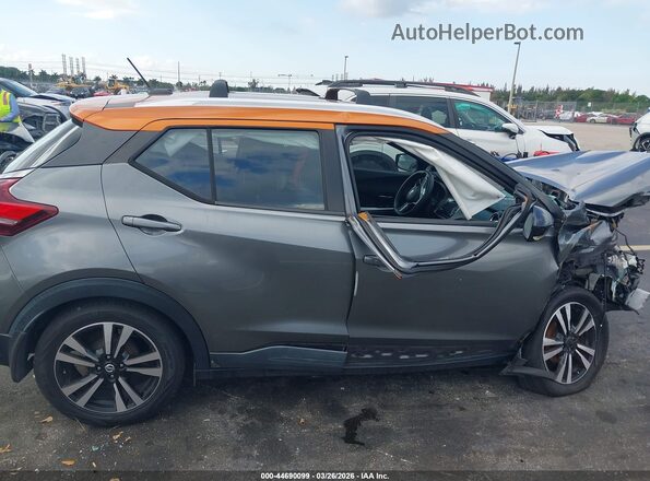 3N1CP5CUXJL534182 2018 NISSAN KICKS Gray Դիմացի տեսք