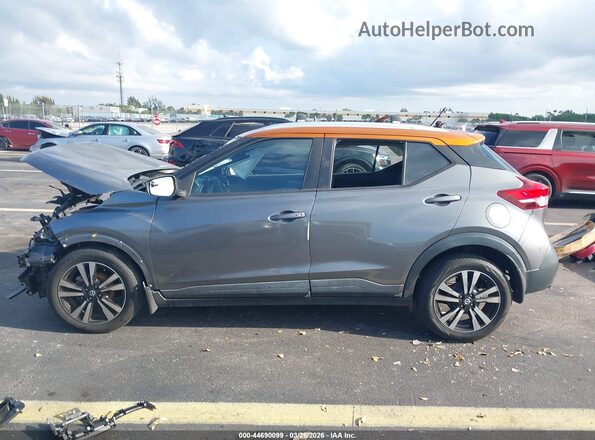 3N1CP5CUXJL534182 2018 NISSAN KICKS Gray Սալոնի 360 աստիճան տեսք