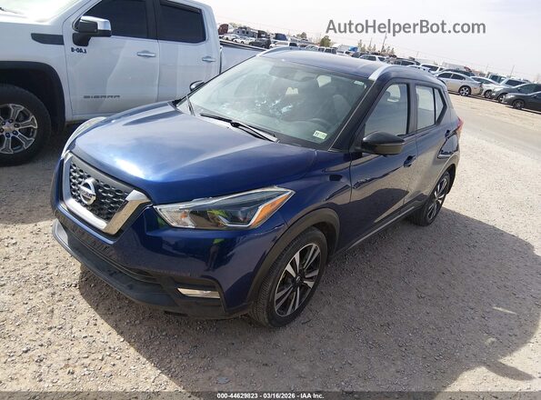 3N1CP5CUXJL534957 2018 NISSAN KICKS Blue 