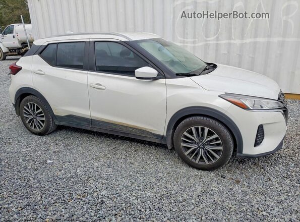 3N1CP5CV0ML518229 2021 NISSAN KICKS White წინა მარჯვენა
