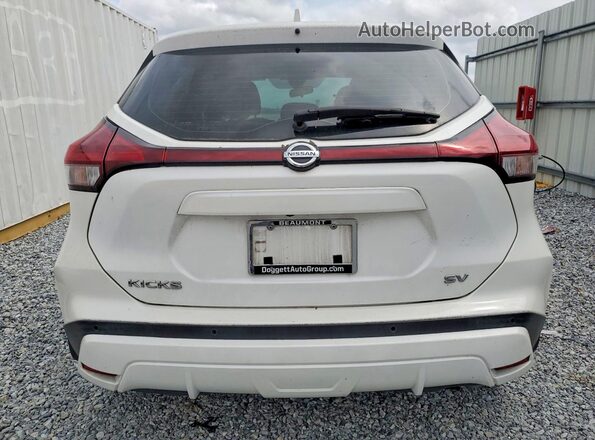 3N1CP5CV0ML518229 2021 NISSAN KICKS White უკანა ხედი