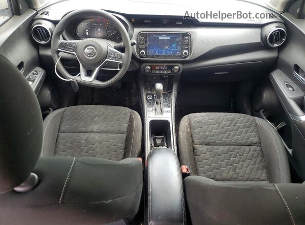 3N1CP5CV0ML518229 2021 NISSAN KICKS White წინა პანელის ხედი