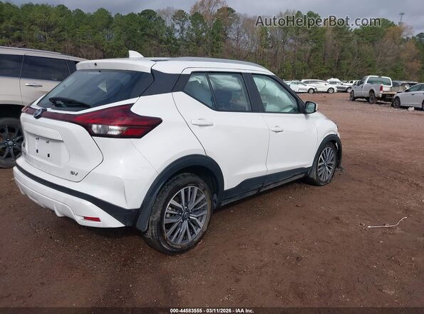 3N1CP5CV1ML539509 2021 NISSAN KICKS White Задня права чверть