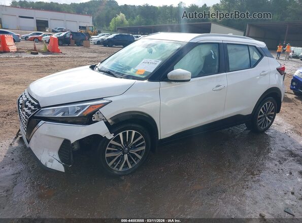 3N1CP5CV1ML539509 2021 NISSAN KICKS White Передня ліва чверть