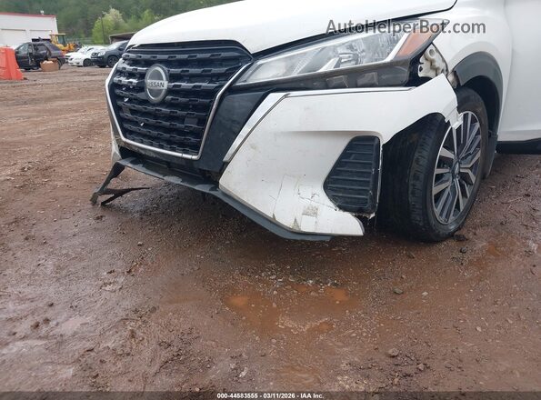 3N1CP5CV1ML539509 2021 NISSAN KICKS White Вид спереду
