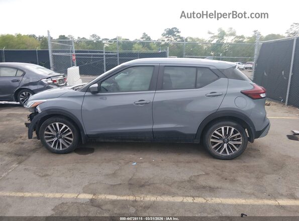 3N1CP5CV1NL503398 2022 NISSAN KICKS Gray Widok wnętrza 360 stopni