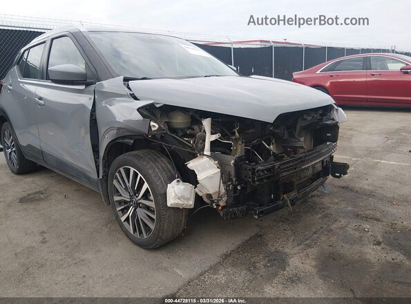 3N1CP5CV1NL503398 2022 NISSAN KICKS Gray Widok z przodu